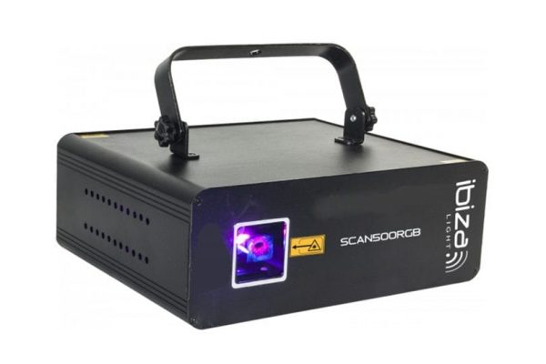 Ibiza Light DMX Controlled RGB 500mw Animation Laser