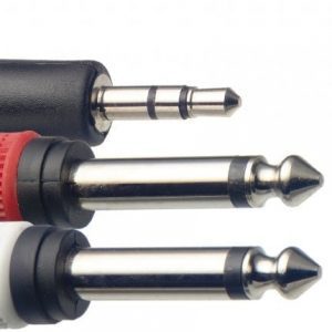Stagg 3.5mm - Twin Jack 3m