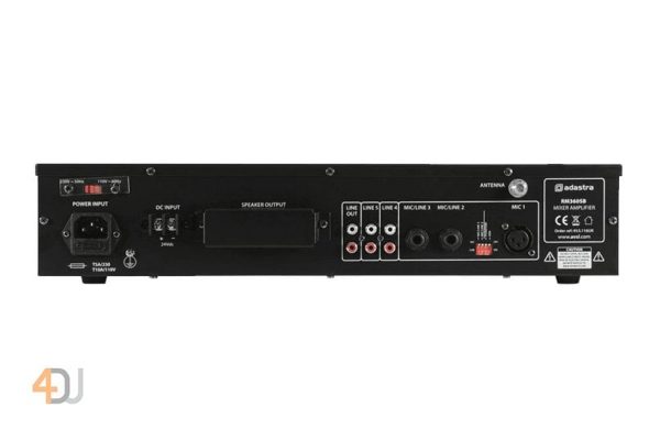Adastra 953.116 RM360SB RM Series 5-Channel Mixer