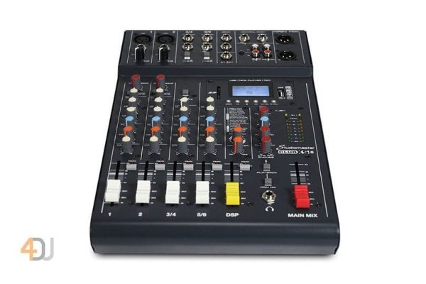 Studiomaster Club XS 6 Compact Analog Mixer with Bluetooth