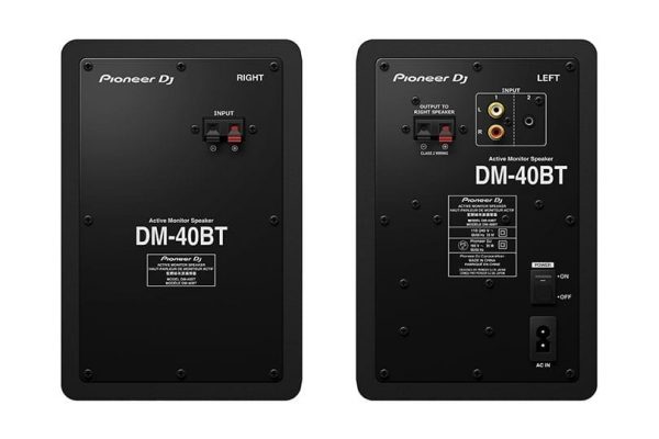 Pioneer DJ DM-40BT Desktop Monitor Speakers With Bluetooth White